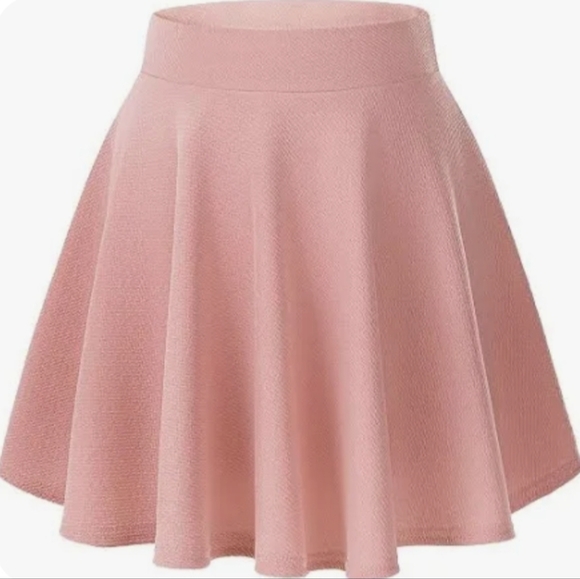 Urban Coco Women's Basic Versatile Stretchy Flared Casual Mini Skater Skirt. - Picture 3 of 9